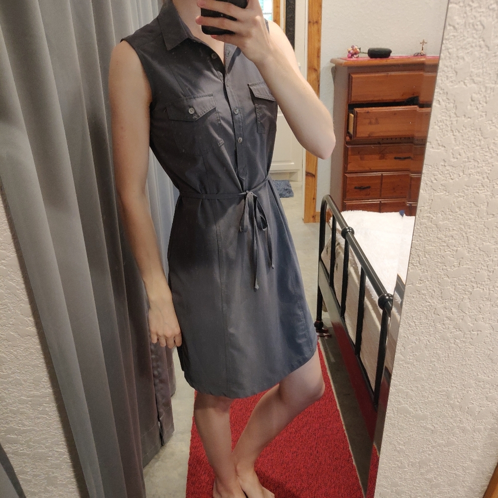 Eddie Bauer summer dress casual midi